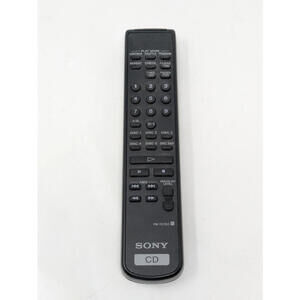 Sony RM-DC355 CD Remote Control Black Infrared | Tested And Working, OEM Genuine